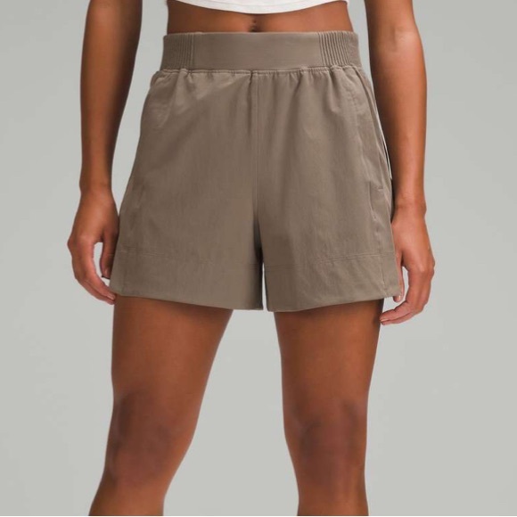 lululemon athletica Pants - Lululemon Stretch Woven Relaxed-Fit High-Rise Short 4" XS